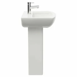 Ailsa 600mm Basin With 1 Tap Hole And Full Pedestal 11 Ailsa 600mm Basin With 1 Tap Hole And Full Pedestal -Bathroom Products Sales Store ailsa 600mm basin with 1 tap hole and full pedestal side 74792.1659013536