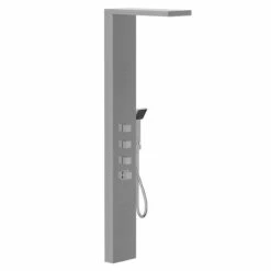 Altair Matt Stainless Steel Thermostatic Shower Panel -Bathroom Products Sales Store altair matt stainless steel thermostatic shower panel left 93230.1652444733