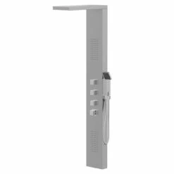 STYLE SELECTIONS Sales 42 Altair Matt Stainless Steel Thermostatic Shower Panel