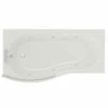 Bayou 1700mm 6 Jet Chrome Flat Jet Left Hand B Shaped Whirlpool Shower Bath With Bath Screen And Front Bath Panel -Bathroom Products Sales Store bayou 1700mm 6 jet chrome flat jet left hand b shaped whirlpool shower bath with bath screen and front bath panel top 54970.1691438797