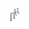 Bristan 1901 Chrome Kitchen Sink Bib Taps - N-BIB-C