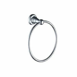 Bristan 1901 Chrome Wall Mounted Towel Ring - N2-RING-C