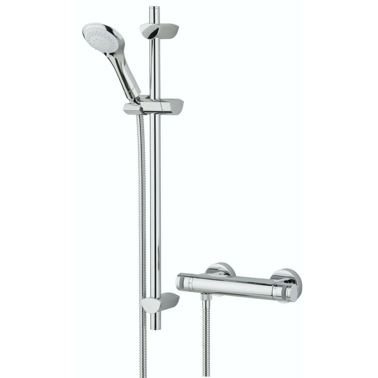 Bristan Artisan Chrome Thermostatic Surface Mounted Bar Shower Valve With Adjustable Riser And Fast Fit Connections - AR2-SHXMTFF-C 3 Bristan Artisan Chrome Thermostatic Surface Mounted Bar Shower Valve With Adjustable Riser And Fast Fit Connections - AR2-SHXMTFF-C