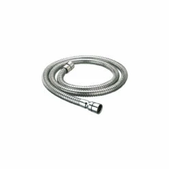 Bristan Chrome 1.5m Large Bore Cone To Cone Easy Clean Shower Hose - HOS-150CC02-C
