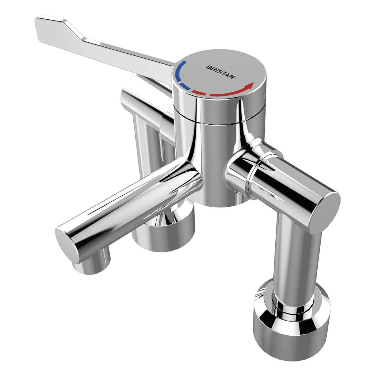 Bristan Chrome TMV3 Thermostatic Deck Mounted HTM64 Mixer Tap - H64DMT2 3 Bristan Chrome TMV3 Thermostatic Deck Mounted HTM64 Mixer Tap - H64DMT2