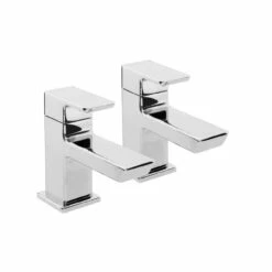 Bristan Cobalt Chrome Bath Taps - COB-3/4-C