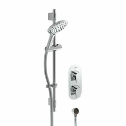 Bristan Hourglass Chrome Complete Shower Pack - HOURGLASS-SHWR-PK