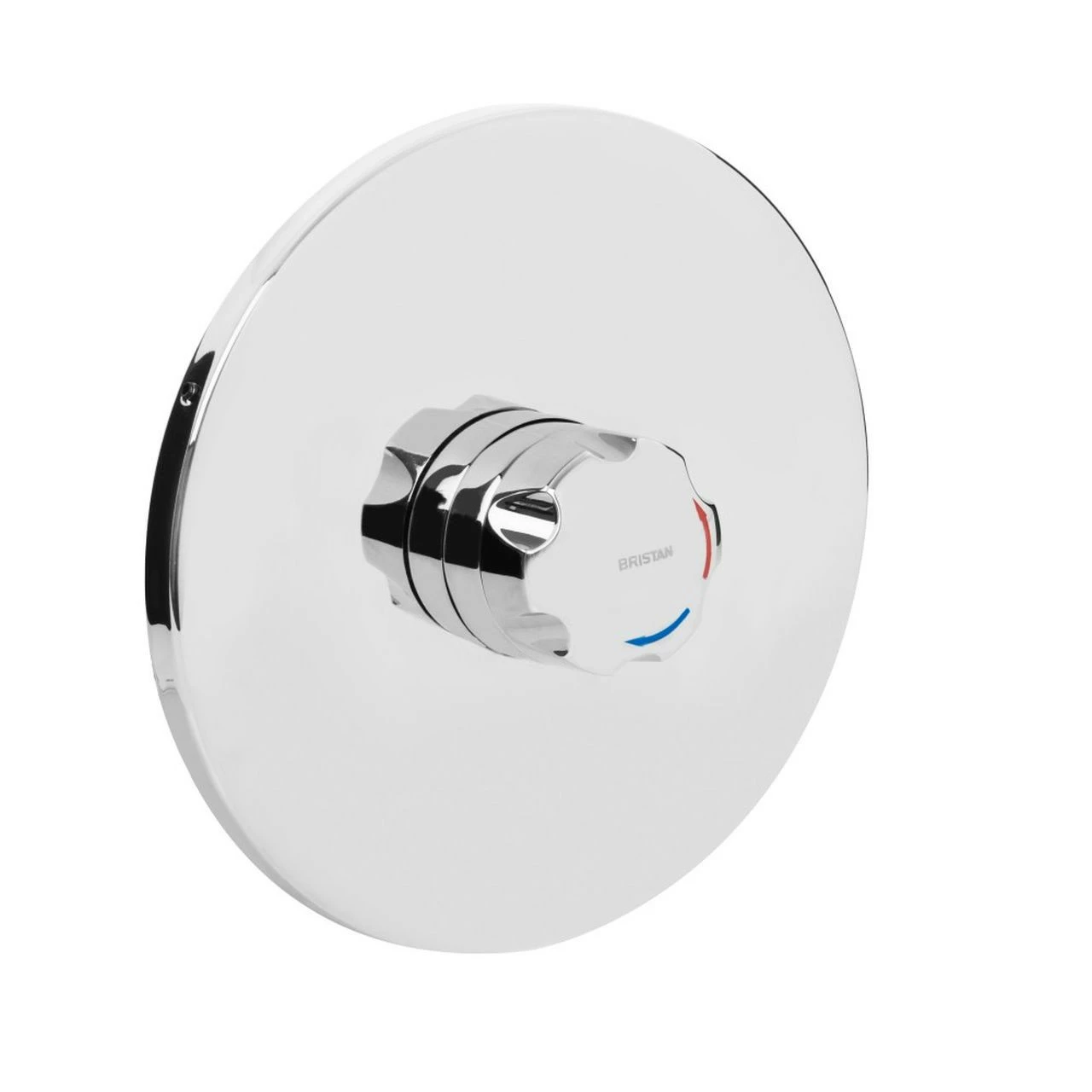 Bristan OPAC Mini Chrome Thermostatic Concealed Shower Valve With Handwheel - MINI2-TS1203-CH-C 3 Bristan OPAC Mini Chrome Thermostatic Concealed Shower Valve With Handwheel - MINI2-TS1203-CH-C