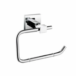 Bristan Square Chrome Wall Mounted Toilet Roll Holder - SQ-ROLL-C