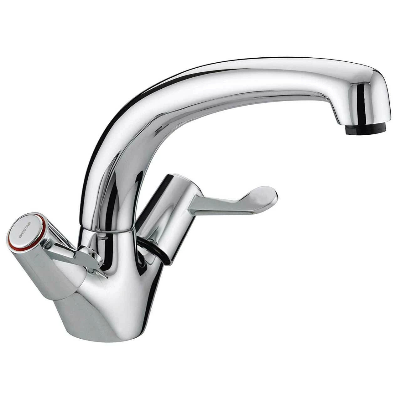 Bristan Value Lever Chrome Monobloc Kitchen Sink Mixer Tap With Ceramic Disc Valves - VAL2-SNK-C-CD 3 Bristan Value Lever Chrome Monobloc Kitchen Sink Mixer Tap With Ceramic Disc Valves - VAL2-SNK-C-CD