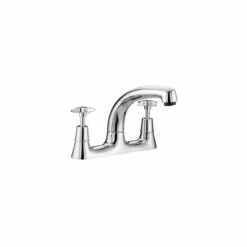 Bristan X Head Chrome Deck Kitchen Sink Mixer Tap - VAX2-DSM-C