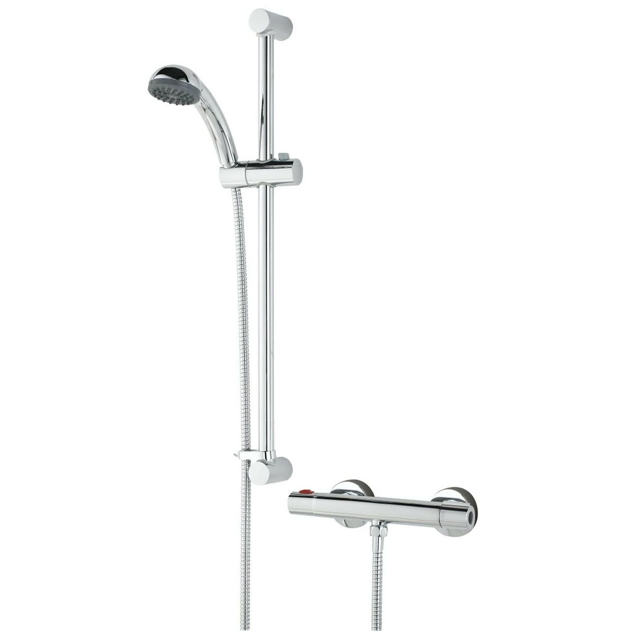 Bristan Zing Cool Touch Chrome Thermostatic Bar Mixer Shower With Adjustable Riser Kit And Fast Fit Connections - ZI-SHXSMCTFF-C 3 Bristan Zing Cool Touch Chrome Thermostatic Bar Mixer Shower With Adjustable Riser Kit And Fast Fit Connections - ZI-SHXSMCTFF-C