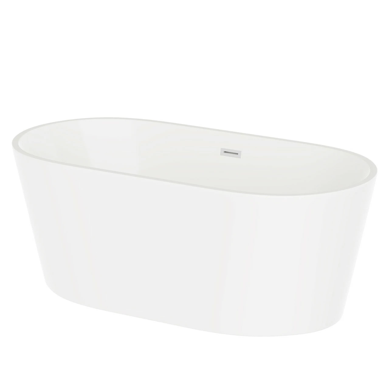 Cairo 1685mm X 804mm Double Ended Freestanding Bath 3 Cairo 1685mm X 804mm Double Ended Freestanding Bath