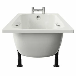Cassia 1700mm X 700mm Anti Slip Straight Single Ended Steel Bath With Chrome Grips And 2 Tap Holes Including Legs 12 Cassia 1700mm X 700mm Anti Slip Straight Single Ended Steel Bath With Chrome Grips And 2 Tap Holes Including Legs -Bathroom Products Sales Store cassia 1700mm x 700mm anti slip straight single ended steel bath with chrome grips and 2 tap holes including legs side 10223.1691438799