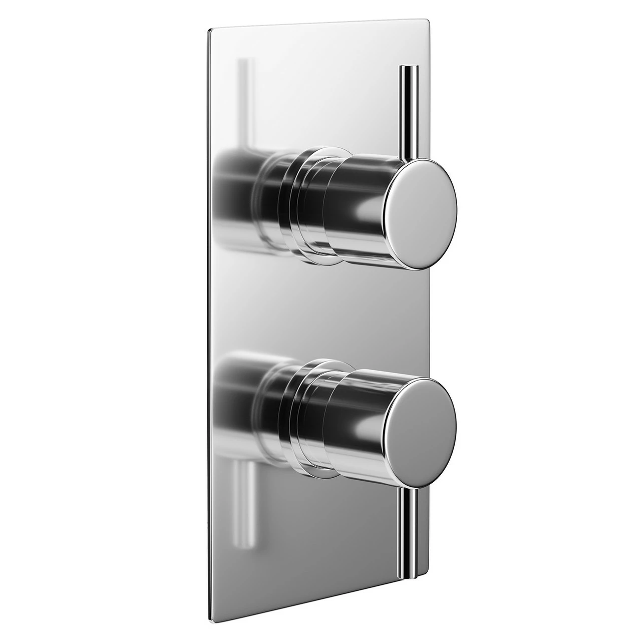 Circo Polished Chrome Concealed Twin Thermostatic Shower Valve - 1 Outlet 5 Circo Polished Chrome Concealed Twin Thermostatic Shower Valve - 1 Outlet - Image 3