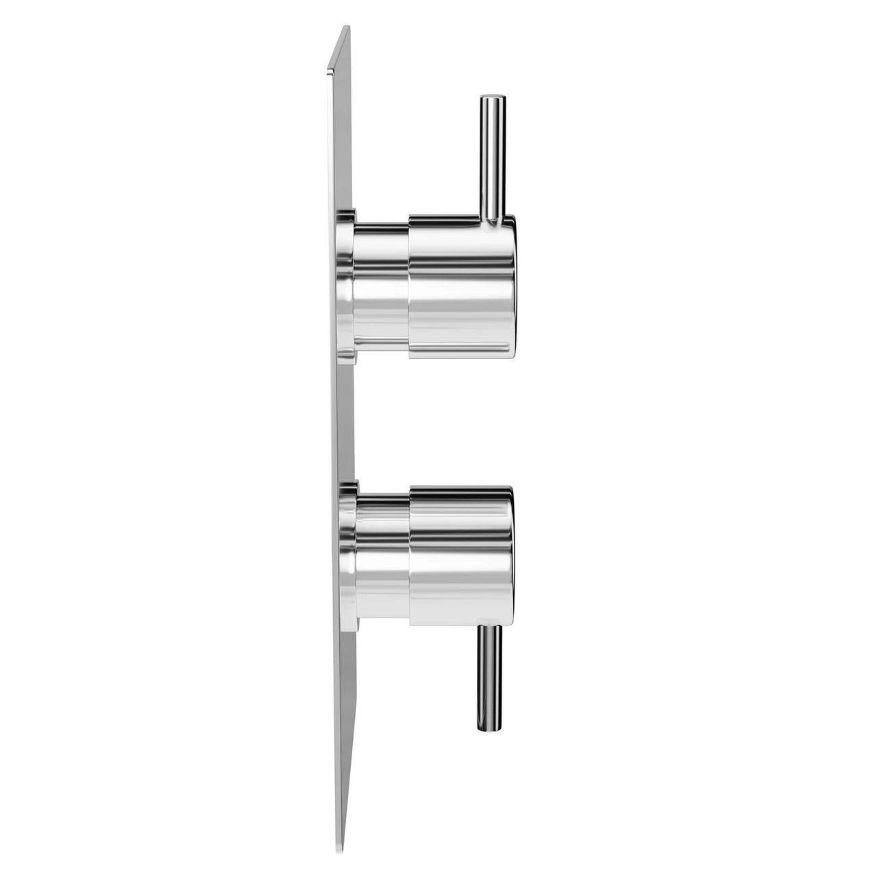Circo Polished Chrome Concealed Twin Thermostatic Shower Valve - 1 Outlet 6 Circo Polished Chrome Concealed Twin Thermostatic Shower Valve - 1 Outlet - Image 4