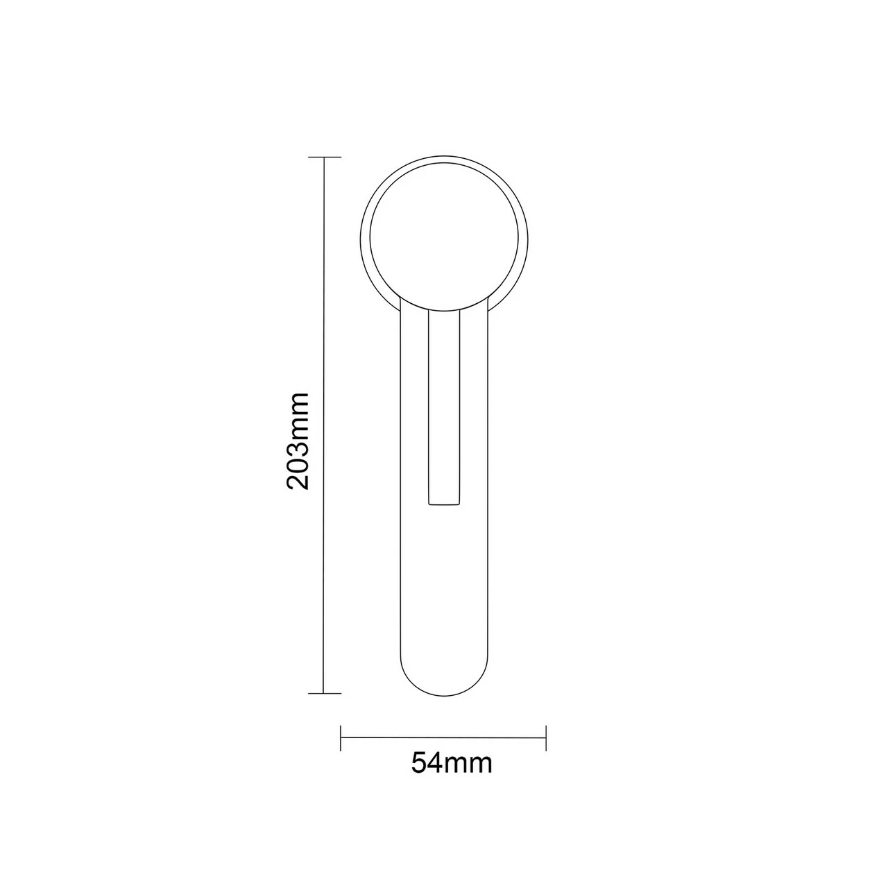 Colore Round Brushed Brass High Rise Mono Mixer Tap - Image 6