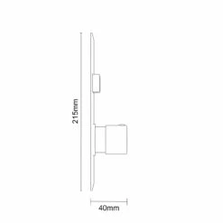 Colore Round Brushed Brass Concealed Push Button Shower Valve - 2 Outlet 13 Colore Round Brushed Brass Concealed Push Button Shower Valve - 2 Outlet -Bathroom Products Sales Store colore brushed brass round concealed push button shower valve line side 62997.1652444924