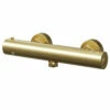 Colore Brushed Brass Round Thermostatic Bar Shower Valve -Bathroom Products Sales Store colore brushed brass round thermostatic bar shower valve right 95802.1667579068