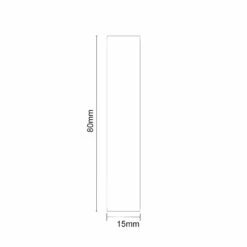 Cosytoes White Touch-Screen Thermostat -Bathroom Products Sales Store cosytoes white touch screen thermostat line side 25604.1652444055