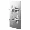 Cross Polished Chrome Concealed Twin Thermostatic Shower Valve - 1 Outlet 2 Cross Polished Chrome Concealed Twin Thermostatic Shower Valve - 1 Outlet -Bathroom Products Sales Store cross polished chrome concealed twin thermostatic shower valve right 05604.1652443985