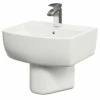 Darnley 530mm Basin With 1 Tap Hole And Semi Pedestal 1 Darnley 530mm Basin With 1 Tap Hole And Semi Pedestal -Bathroom Products Sales Store darnley 530mm basin with 1 tap hole and semi pedestal right 63075.1660769325