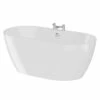 Florence White 1650mm X 750mm Double Ended Freestanding Bath 2 Florence White 1650mm X 750mm Double Ended Freestanding Bath -Bathroom Products Sales Store florence white 1650mm x 750mm double ended freestanding bath right 07373.1652444027