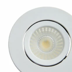 Forum Spa Como Matt White 31mm Fire-rated IP65 5w LED Tiltable Bathroom Downlight - SPA-38571-MWHT 6 Forum Spa Como Matt White 31mm Fire-rated IP65 5w LED Tiltable Bathroom Downlight - SPA-38571-MWHT -Bathroom Products Sales Store forum spa como matt white 31mm fire rated ip65 5w led tiltable bathroom downlight spa 38571 mwht three 80406.1662729435