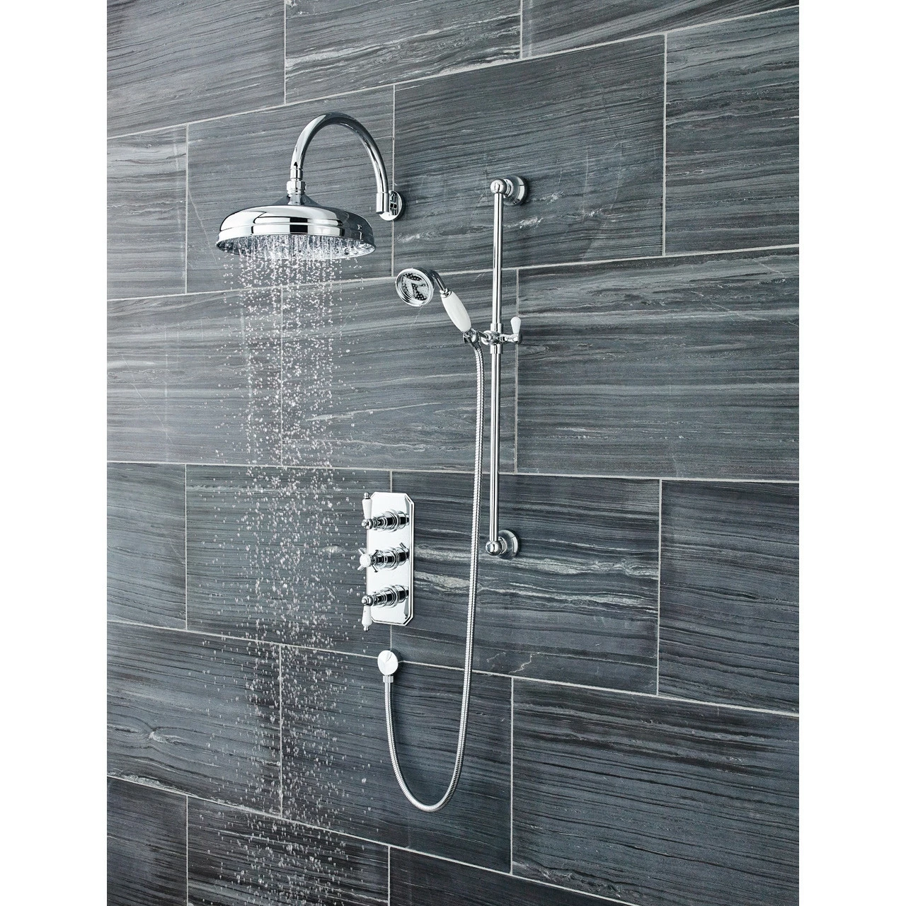 Hudson Reed 12" Apron Fixed Shower Head 300mm Diameter - HEAD16 - Image 2