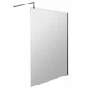 Hudson Reed 1400mm X 1950mm Wetroom Screen With Black Support Bar - WRSBP14 1 Hudson Reed 1400mm X 1950mm Wetroom Screen With Black Support Bar - WRSBP14 -Bathroom Products Sales Store hudson reed 1400mm x 1950mm wetroom screen with black support bar wrsbp14 76834.1652445469