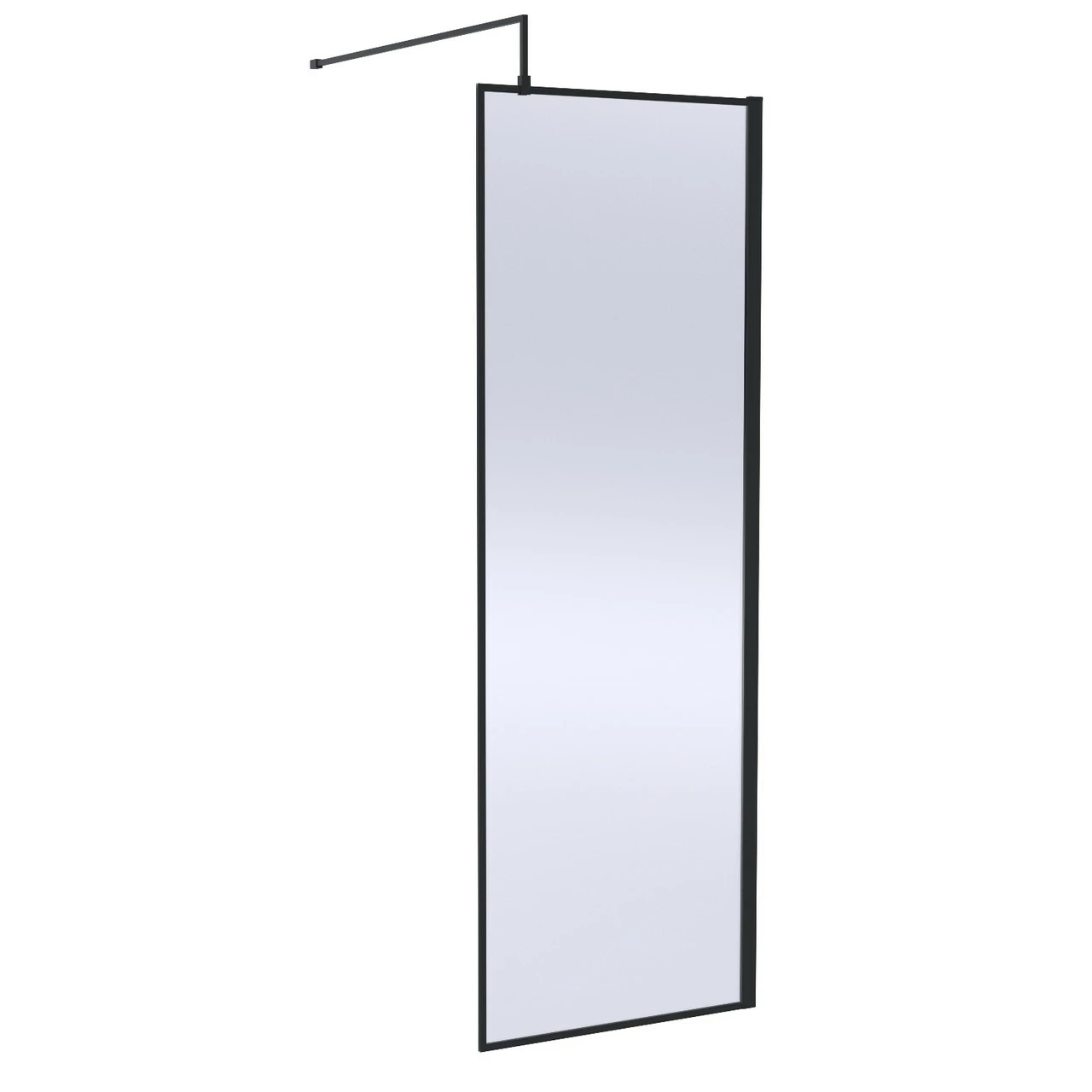 Hudson Reed 700mm Outer Framed Wetroom Screen With Matt Black Support Bar - WRSOBP70 3 Hudson Reed 700mm Outer Framed Wetroom Screen With Matt Black Support Bar - WRSOBP70