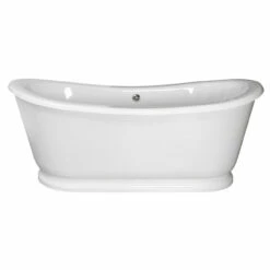 Hudson Reed Alice Double Ended Slipper Skirt Freestanding Bath - NFB002 7 Hudson Reed Alice Double Ended Slipper Skirt Freestanding Bath - NFB002 -Bathroom Products Sales Store hudson reed alice double ended slipper skirt freestanding bath two 90502.1652443540