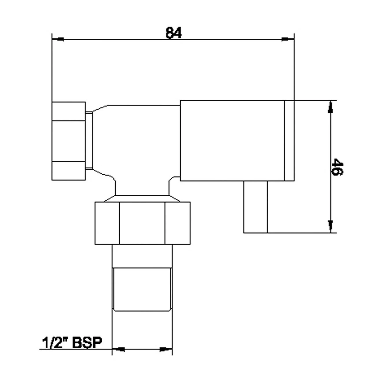 Hudson Reed Angled Minimalist Radiator Valves - HT310 6 Hudson Reed Angled Minimalist Radiator Valves - HT310 - Image 4