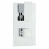 Hudson Reed Art Twin Valve With Built In Diverter Rectangular Plate - ART3207 -Bathroom Products Sales Store hudson reed art twin valve with built in diverter rectangular plate 45660.1652442876