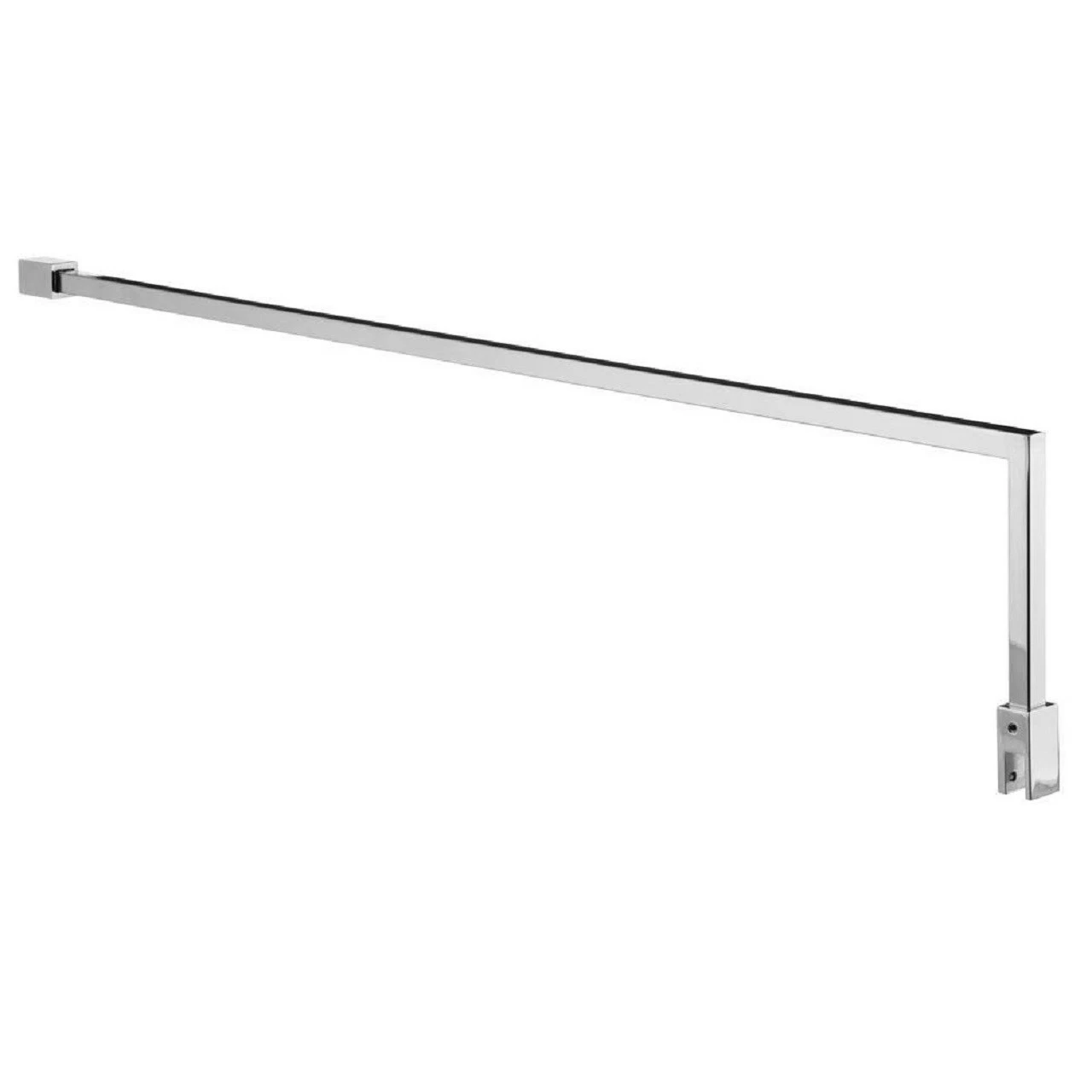 Hudson Reed Chrome 1000mm Square Shower Screen Support Bar - FIX023 3 Hudson Reed Chrome 1000mm Square Shower Screen Support Bar - FIX023