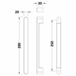 Hudson Reed Chrome 250mm Apex Single Handle - HAN1204AA 5 Hudson Reed Chrome 250mm Apex Single Handle - HAN1204AA -Bathroom Products Sales Store hudson reed chrome 250mm apex single handle han1204aa two 20028.1664526183