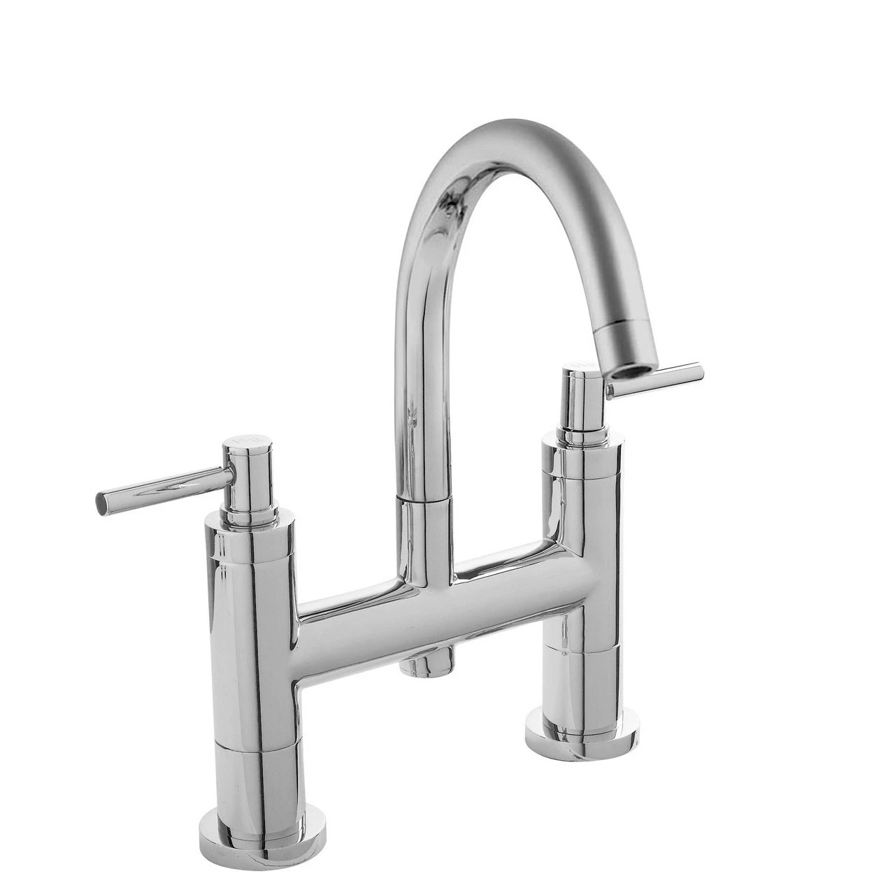 Hudson Reed Chrome Tec Lever Bath Filler - TEL353 3 Hudson Reed Chrome Tec Lever Bath Filler - TEL353