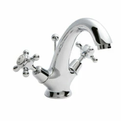 Hudson Reed Chrome Topaz Crosshead Basin Mixer Dome Collar - BC305DX