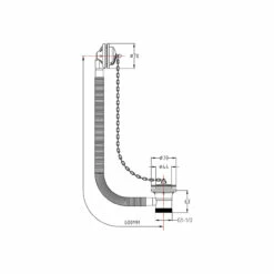 Hudson Reed Classic Concealed Bath Waste And Overflow - EA384 5 Hudson Reed Classic Concealed Bath Waste And Overflow - EA384 -Bathroom Products Sales Store hudson reed classic concealed bath waste and overflow ea384 two 10887.1652443199
