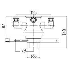 Hudson Reed Dual Exposed Thermostatic Shower Valve - JTY026 -Bathroom Products Sales Store hudson reed dual exposed thermostatic shower valve three 95284.1652443306