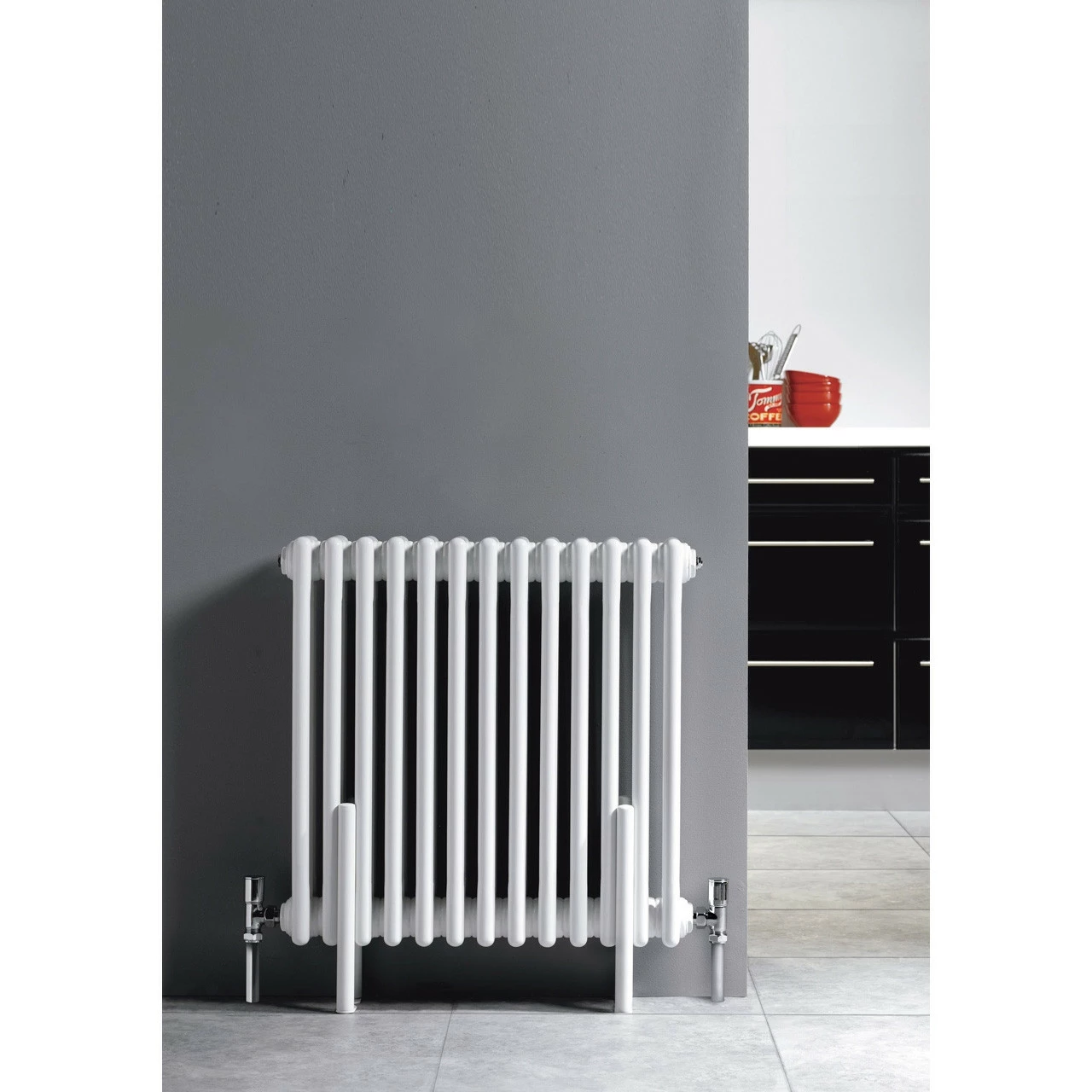 Hudson Reed Floor Mounted Radiator Legs - HX300 4 Hudson Reed Floor Mounted Radiator Legs - HX300 - Image 2
