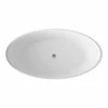 Hudson Reed Grace Round 1510mm X 760mm Freestanding Bath - NBB001 -Bathroom Products Sales Store hudson reed grace round 1510mm x 760mm freestanding bath nbb001 79801.1652443518