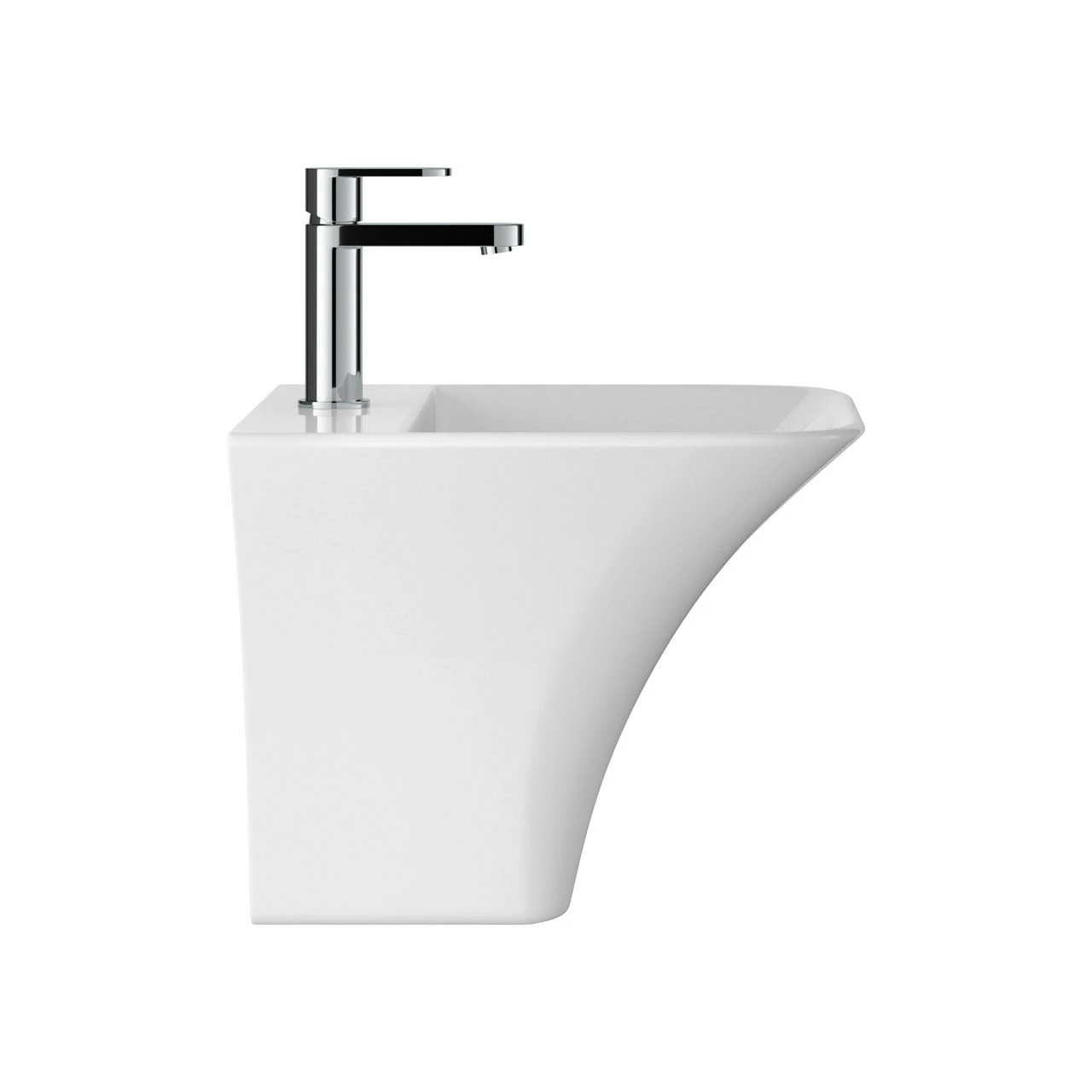 Hudson Reed Grace Wall Hung Basin - NCT102 4 Hudson Reed Grace Wall Hung Basin - NCT102 - Image 2