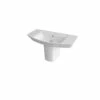 Hudson Reed Maya 850mm Basin With 1 Tap Hole And Semi Pedestal - CCL007 2 Hudson Reed Maya 850mm Basin With 1 Tap Hole And Semi Pedestal - CCL007 -Bathroom Products Sales Store hudson reed maya 850mm basin with 1 tap hole and semi pedestal ccl007 30423.1652443112