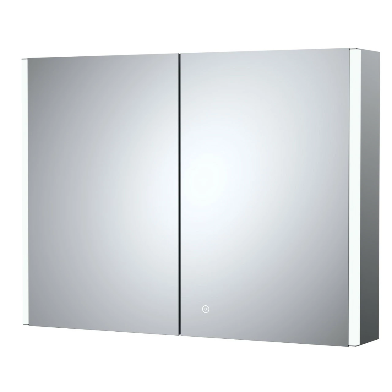 Hudson Reed Meloso 800mm X 600mm LED Mirror Cabinet - LQ094 3 Hudson Reed Meloso 800mm X 600mm LED Mirror Cabinet - LQ094