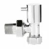 Hudson Reed Minimalist Angled Radiator Valves - HT328