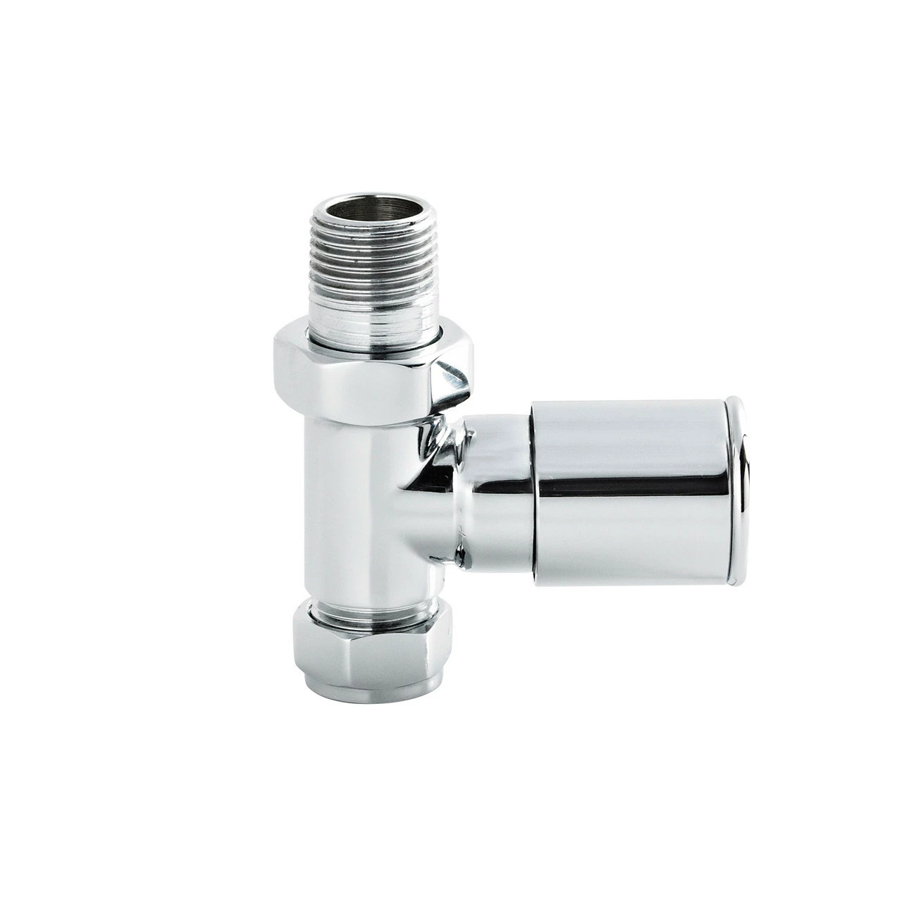 Hudson Reed Modern Straight Radiator Valves - RV001 3 Hudson Reed Modern Straight Radiator Valves - RV001