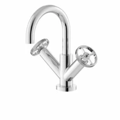Hudson Reed Revolution Chrome Mono Basin Mixer Tap - TIW315