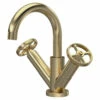Hudson Reed Revolution Industrial Brushed Brass Mono Basin Mixer With Waste - TIW815 1 Hudson Reed Revolution Industrial Brushed Brass Mono Basin Mixer With Waste - TIW815 -Bathroom Products Sales Store hudson reed revolution industrial brushed brass mono basin mixer with waste tiw815 main 08871.1664526416