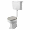 Hudson Reed Richmond Comfort Height Toilet Pan With Low Level Cistern And Flush Pipe Kit - CCR034 -Bathroom Products Sales Store hudson reed richmond comfort height toilet pan with low level cistern and flush pipe kit ccr034 53308.1652443117